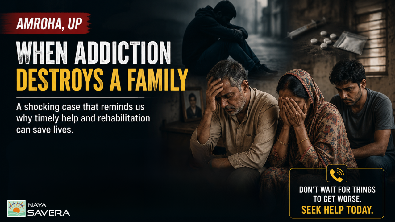 When Addiction Destroys a Family The Shocking Amroha Case and Why Rehabilitation Matters