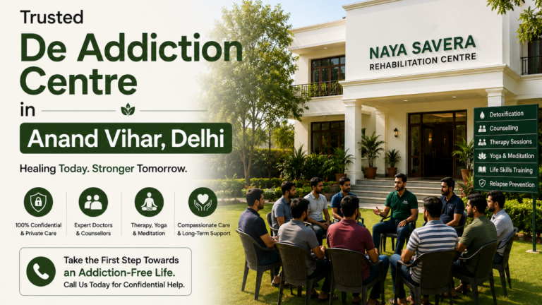 Trusted De Addiction Centre in Anand Vihar, Delhi