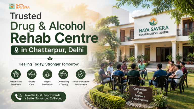 Trusted Drug & Alcohol Rehab Centre in Chattarpur, Delhi
