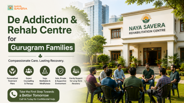 Trusted De Addiction & Rehab Centre for Gurugram Families