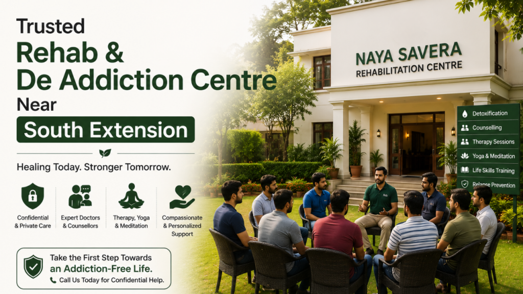 Trusted Rehab & De Addiction Centre Near South Extension