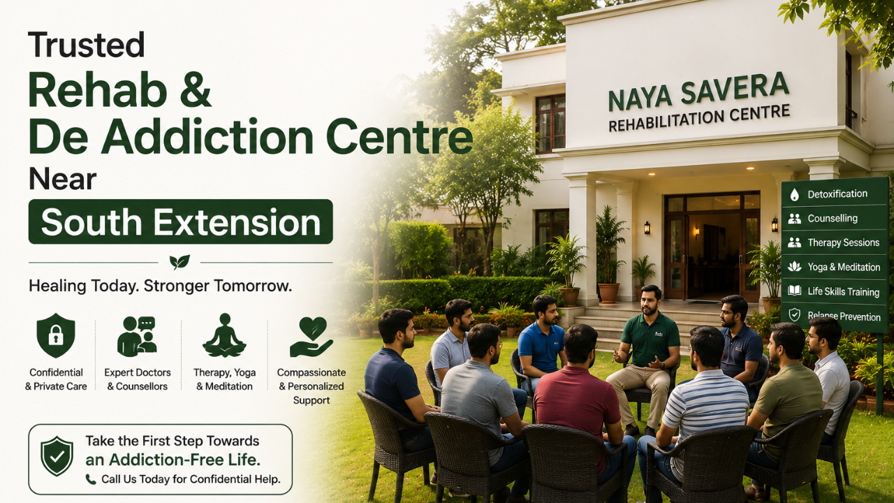 Trusted Rehab & De Addiction Centre Near South Extension