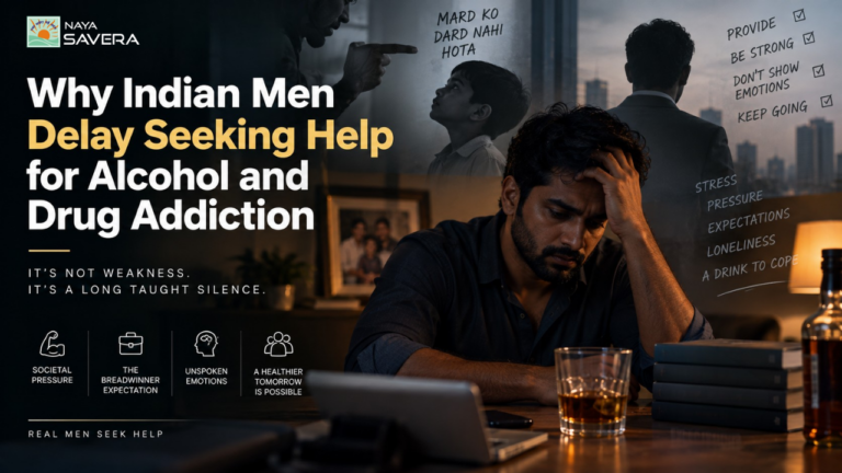 Why Indian Men Delay Seeking Help for Alcohol and Drug Addiction