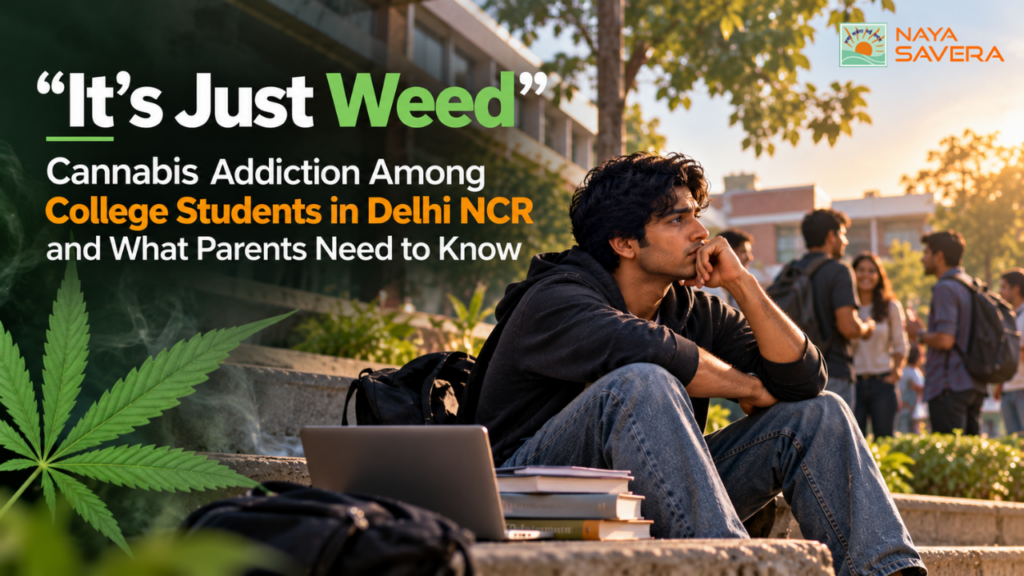 "It's Just Weed": Cannabis Addiction Among College Students in Delhi NCR and What Parents Need to Know