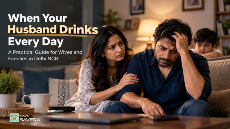Husband Drinks Every Day? Help for Families in Delhi NCR