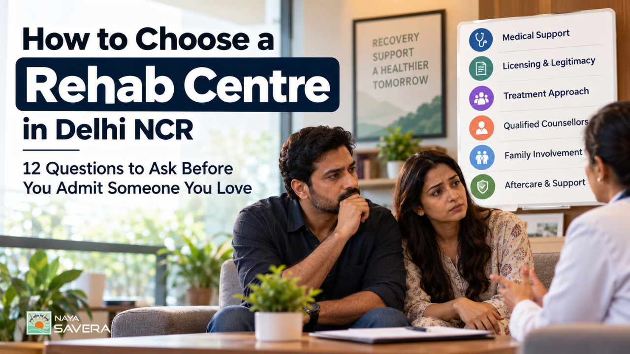 How to Choose a Rehab Centre in Delhi NCR: 12 Questions